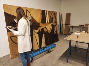 Visita conservación y Restauración de obras pictóricas